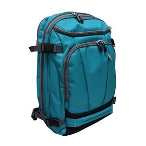 NWT ebags Motherlode convertible backpack aquamarine blue expandable travel Jr